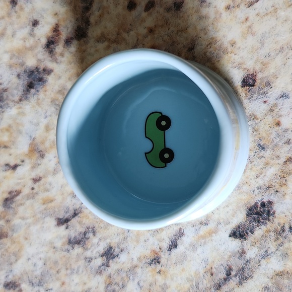 Baby Boy "My First Curl" Porcelain Container - Picture 3 of 5